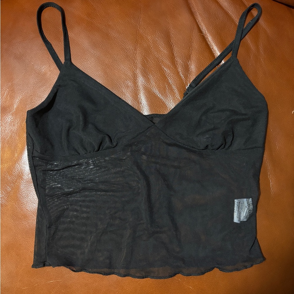 Mesh tank top